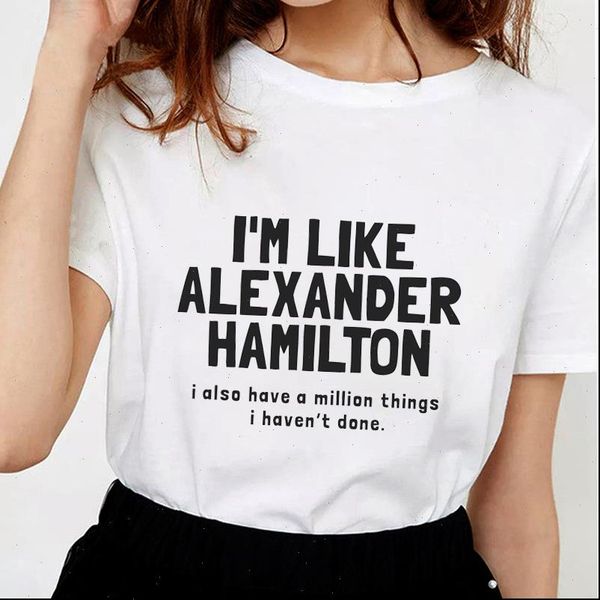 summer womens t shirt fashion im like alexander hamilton female harajuku letter printed soft cotton white women
summer womens t shirt fashion im like alexander hamilton female harajuku letter printed soft cotton white women