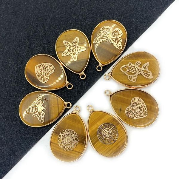 charms drop shape pendant necklace coffee color tiger eye stone gold multicolor jewelry hemming diy making accessories charm, Bronze;silver
charms drop shape pendant necklace coffee color tiger eye stone gold multicolor jewelry hemming diy making accessories charm, Bronze;silver