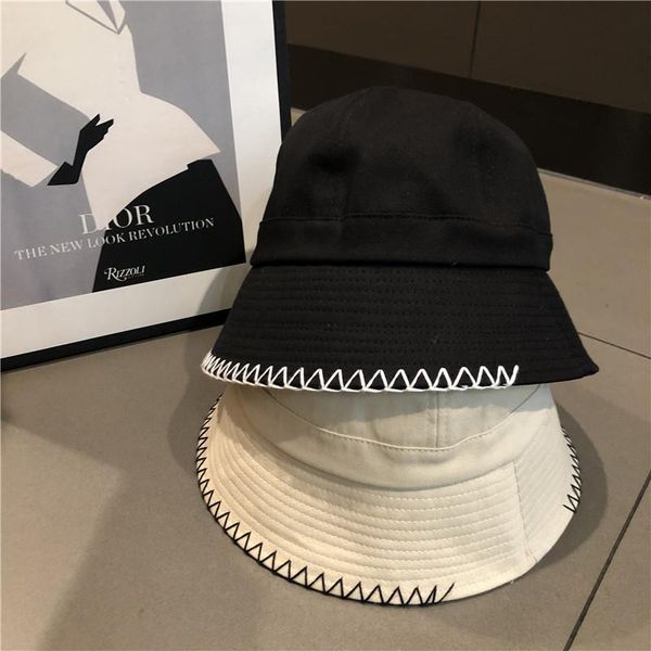 wide brim hats japanese seamed bucket hat female summer soft sister sunshade fisherman tide casual wild face small basin cap, Blue;gray
wide brim hats japanese seamed bucket hat female summer soft sister sunshade fisherman tide casual wild face small basin cap, Blue;gray