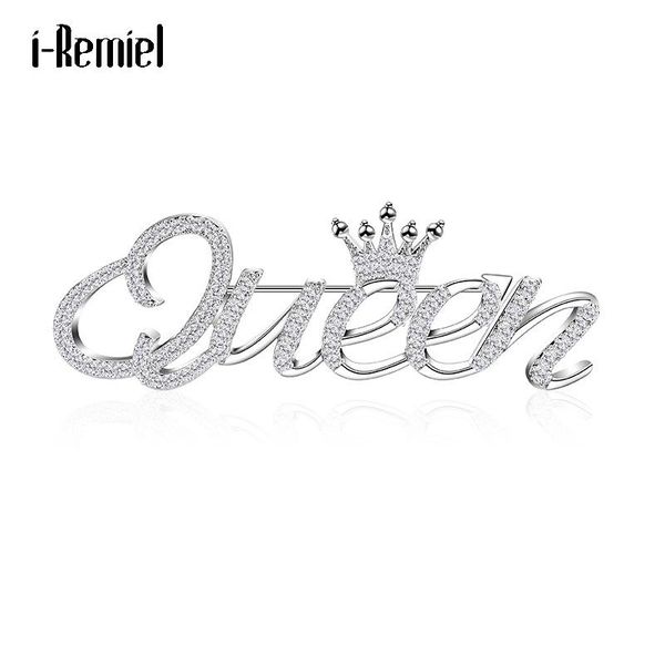 pins, brooches crown queen letter luxury jewelry high-grade crystal zircon pin fashion female coat pins clothing hat bag accessories, Gray
pins, brooches crown queen letter luxury jewelry high-grade crystal zircon pin fashion female coat pins clothing hat bag accessories, Gray