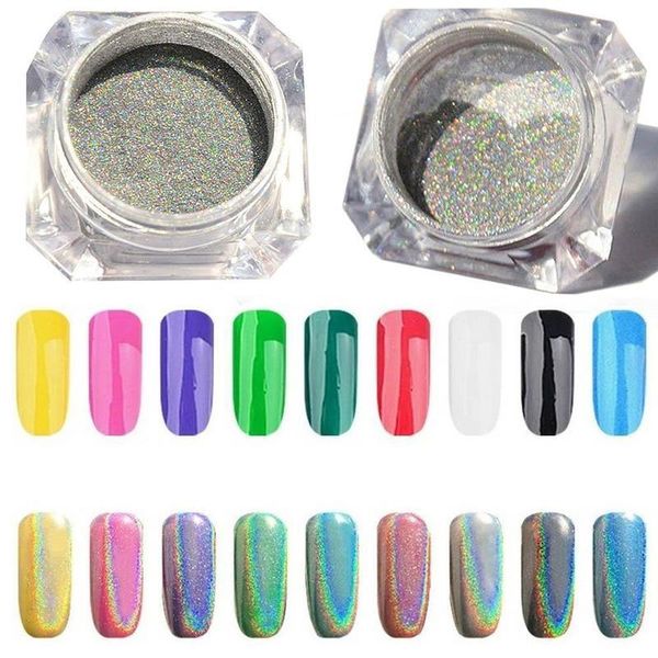 nail art kits 1g/box shiny laser holographic powder rainbow nails glitter dust chrome pigment manicure pigments decorations
nail art kits 1g/box shiny laser holographic powder rainbow nails glitter dust chrome pigment manicure pigments decorations