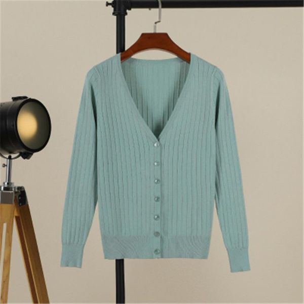 women's knits & tees cardigan sweater single button casual knit coat 2021 autumn women knitted fashion v-neck long sleeve solid, White
women's knits & tees cardigan sweater single button casual knit coat 2021 autumn women knitted fashion v-neck long sleeve solid, White