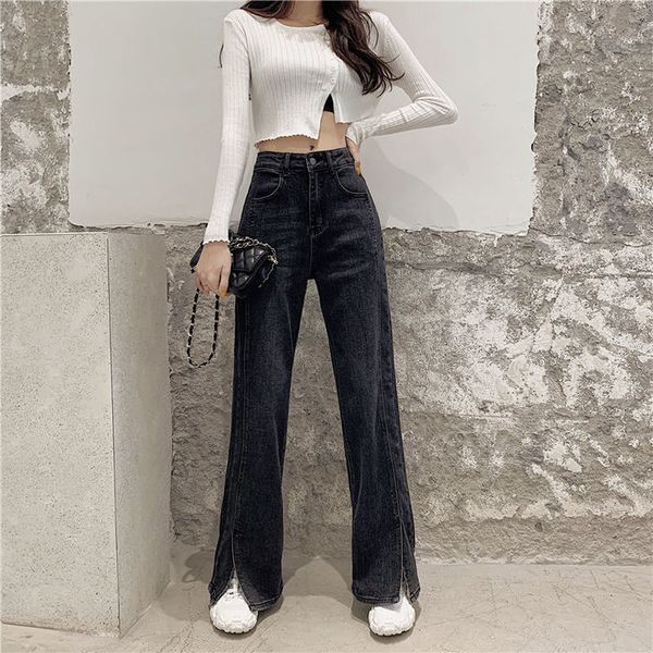 women's jeans female jeans share high waist full length elegant lady vintage leg wide button fly chic ulzzang cool streetwear bf fashio, Blue
women's jeans female jeans share high waist full length elegant lady vintage leg wide button fly chic ulzzang cool streetwear bf fashio, Blue