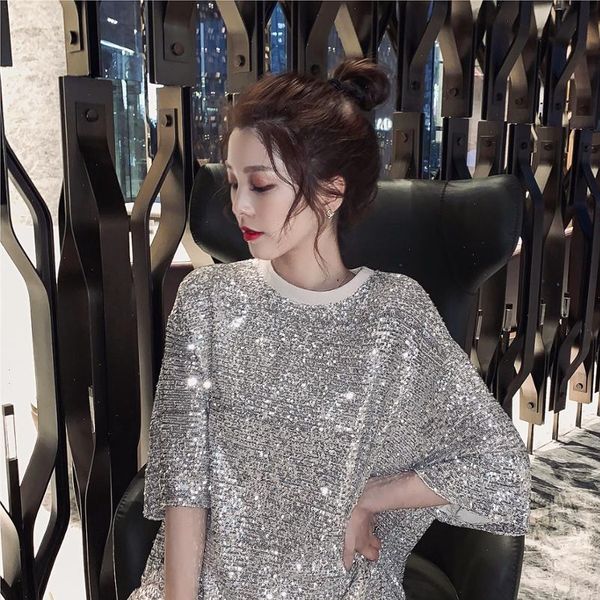 womens dresses women plus size tshirt short sleeve casual loose fashion t shirt dress streetwear party club mini summer, Black;gray
womens dresses women plus size tshirt short sleeve casual loose fashion t shirt dress streetwear party club mini summer, Black;gray