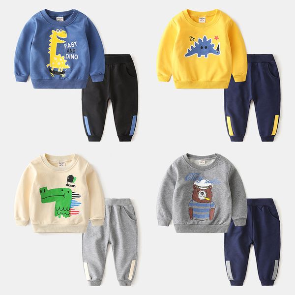 2021 spring autumn childrens suit kids clothes boys cotton sweater pants two sets cartoon fashion toddle wear for 2-6 years, Blue
2021 spring autumn childrens suit kids clothes boys cotton sweater pants two sets cartoon fashion toddle wear for 2-6 years, Blue