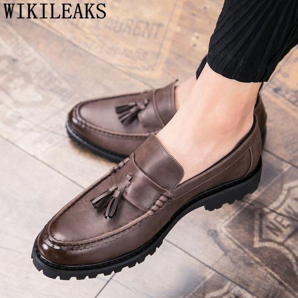 dress shoes italian mens formal slip luxury men classic black tassel loafers leather zapatos de hombre
dress shoes italian mens formal slip luxury men classic black tassel loafers leather zapatos de hombre