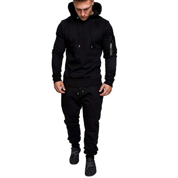 men's tracksuits pullover+trousers 2pcs sets casual fleece long sleeve hoodie sweatshirt drawstring pants tracksuit male suit plus size, Gray
men's tracksuits pullover+trousers 2pcs sets casual fleece long sleeve hoodie sweatshirt drawstring pants tracksuit male suit plus size, Gray