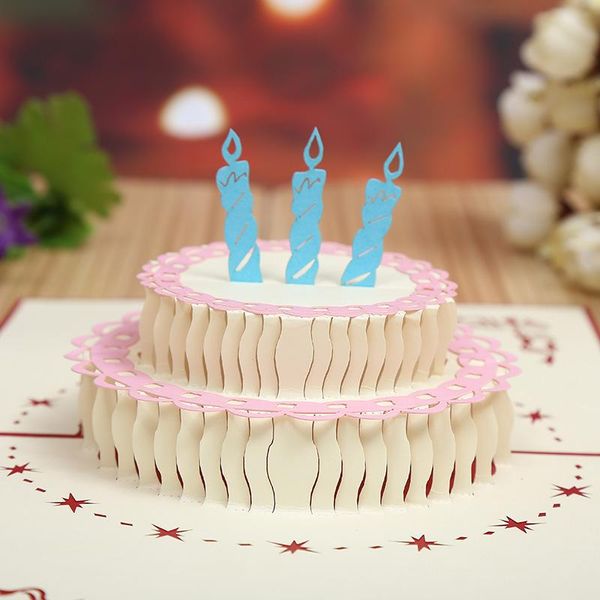 greeting cards 10pcs/lot birthday card handmade"cake" paper card creative 3d laser cut happy gift
greeting cards 10pcs/lot birthday card handmade"cake" paper card creative 3d laser cut happy gift