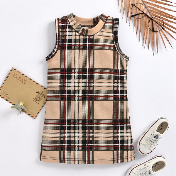 1 6y children summer plaid girl dresses sleeveless kids clothes fashion toddler baby girls clothing robe, Red;yellow
1 6y children summer plaid girl dresses sleeveless kids clothes fashion toddler baby girls clothing robe, Red;yellow