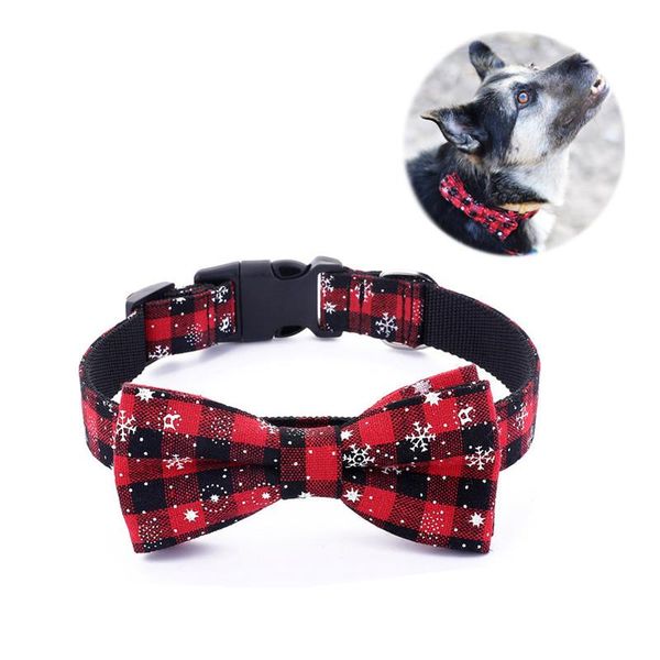 pet collars christmas series snowflake nylon bow tie collar adjustable bowknot for puppy small big dogs drop #0808 dog & leashes
pet collars christmas series snowflake nylon bow tie collar adjustable bowknot for puppy small big dogs drop #0808 dog & leashes
