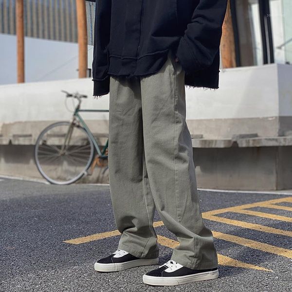 men's pants wear 2021 autumn black wide leg straight for couple elastic waist causal big trousers male
men's pants wear 2021 autumn black wide leg straight for couple elastic waist causal big trousers male