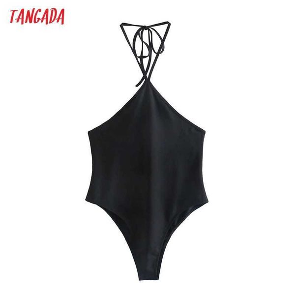 tangada women solid halter playsuits strethy sleeveless rompers ladies chic jumpsuits qj27 210609, Black;white
tangada women solid halter playsuits strethy sleeveless rompers ladies chic jumpsuits qj27 210609, Black;white