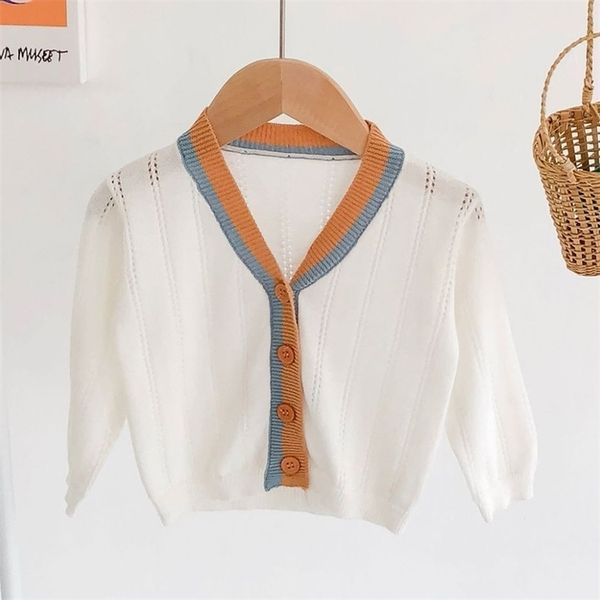 baby boys girls cardigan spring summer cotton sweater children clothing knitted kids coat 210521, Blue
baby boys girls cardigan spring summer cotton sweater children clothing knitted kids coat 210521, Blue