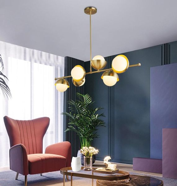pendant lamps light luxury copper restaurant chandelier modern minimalist design glass personality dining table bar living room
pendant lamps light luxury copper restaurant chandelier modern minimalist design glass personality dining table bar living room