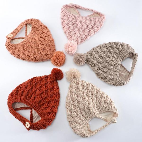 caps & hats plush ball buttons baby hat autumn winter children ear protection thicken knitted cap outdoor girls beanie cold protector, Yellow
caps & hats plush ball buttons baby hat autumn winter children ear protection thicken knitted cap outdoor girls beanie cold protector, Yellow