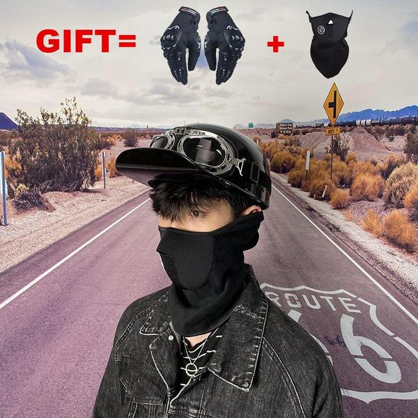 motorcycle helmets 2 gifts helmet half face vintage motorbike motocross biker riding for man women adults
motorcycle helmets 2 gifts helmet half face vintage motorbike motocross biker riding for man women adults