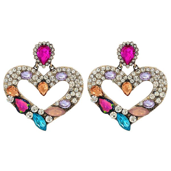 fashion crystal metal pendant earrings for women boho trendy dangle earrings statement jewelry wholesale, Silver
fashion crystal metal pendant earrings for women boho trendy dangle earrings statement jewelry wholesale, Silver