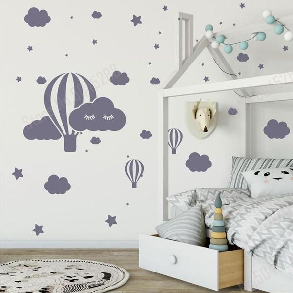 wall stickers air balloons decal clouds stars nursery baby room sky decor wallpaper z575
wall stickers air balloons decal clouds stars nursery baby room sky decor wallpaper z575