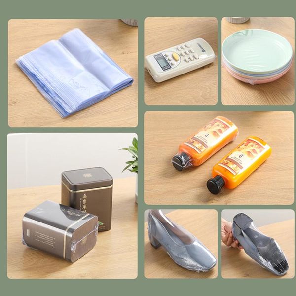 storage bags 50/200pcs heat shrinkable film shoes bag transparent sealing dustproof air condition remote control waterproof
storage bags 50/200pcs heat shrinkable film shoes bag transparent sealing dustproof air condition remote control waterproof