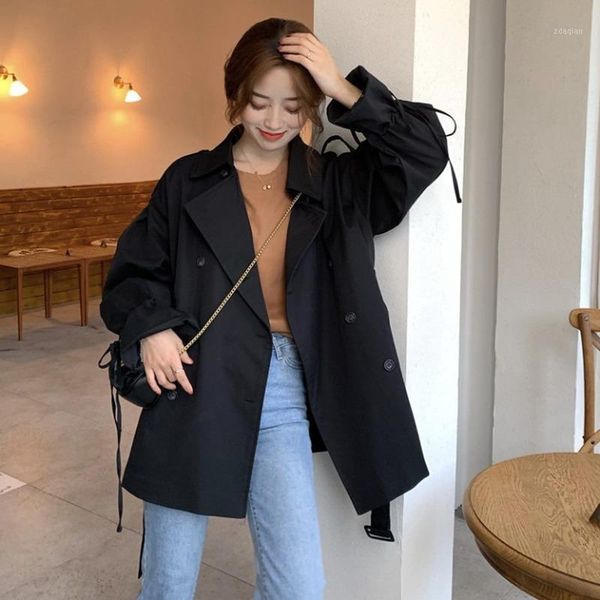 women's trench coats chic lace-up flare sleeve design women coat turb-down collar double breasted belt windbreak office lady elegant ou, Tan;black
women's trench coats chic lace-up flare sleeve design women coat turb-down collar double breasted belt windbreak office lady elegant ou, Tan;black