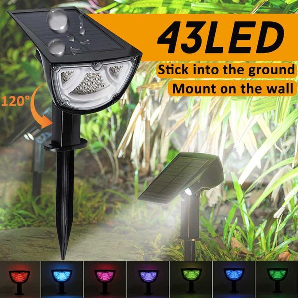 solar lamps 43led spotlight outdoor landscape light garden wall lamp patio pathway yard pool decorations
solar lamps 43led spotlight outdoor landscape light garden wall lamp patio pathway yard pool decorations
