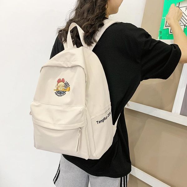 backpack chinese version of fashion novel men's and women's canvas school bag casual outdoor travel w17
backpack chinese version of fashion novel men's and women's canvas school bag casual outdoor travel w17