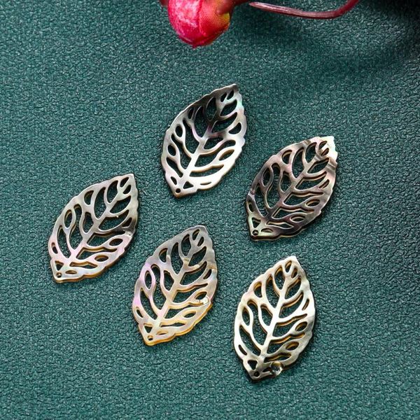 charms 2pcs natural shell hollow leaf black mother of pearl leaves pendant diy necklace earrings dangle making woman jewelry, Bronze;silver
charms 2pcs natural shell hollow leaf black mother of pearl leaves pendant diy necklace earrings dangle making woman jewelry, Bronze;silver