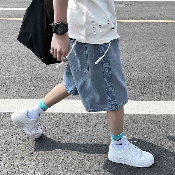 summer denim shorts men fashion streetwear hip hop baggy jeans male knee-length jean trousers 5xl 210716, White;black
summer denim shorts men fashion streetwear hip hop baggy jeans male knee-length jean trousers 5xl 210716, White;black