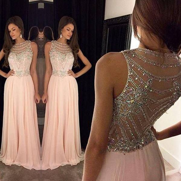 major beaded sleeveless prom dress scoop chiffon maxi gown vestido de festa pleats backless party wear long dresses, Black
major beaded sleeveless prom dress scoop chiffon maxi gown vestido de festa pleats backless party wear long dresses, Black