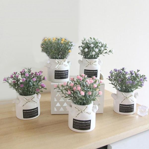 decorative flowers & wreaths 1pc potted artificial flower diy garden wedding party decor deskfor home balcony plant bonsai
decorative flowers & wreaths 1pc potted artificial flower diy garden wedding party decor deskfor home balcony plant bonsai