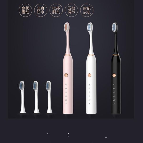 sonic electric toothbrush usb charger rechargeable tooth brushes replacement heads set timer brush 5 modes smart
sonic electric toothbrush usb charger rechargeable tooth brushes replacement heads set timer brush 5 modes smart