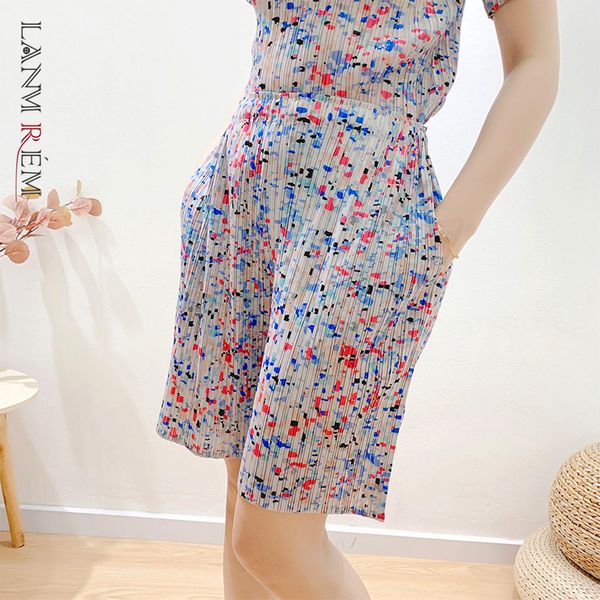 wide leg shorts pleated printing high waist large size casual loose fit women fashion summer 2h260 210507, White;black
wide leg shorts pleated printing high waist large size casual loose fit women fashion summer 2h260 210507, White;black