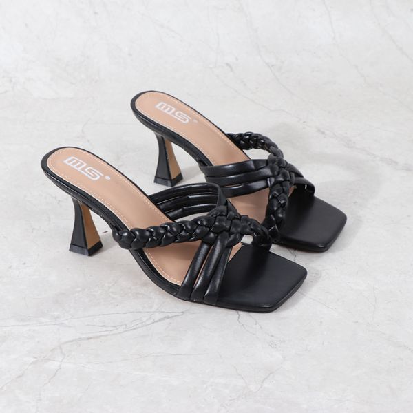 new womens shoes summer european and american high-heeled stiletto comfortable outer wear large size sandals and slippers1, Black
new womens shoes summer european and american high-heeled stiletto comfortable outer wear large size sandals and slippers1, Black