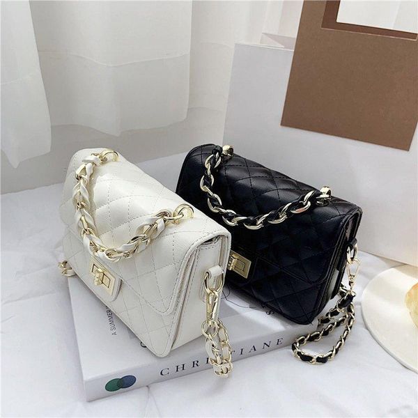 evening bags handbag women 2021 korean female bag chain shoulder simple and versatile small square diagonal trend
evening bags handbag women 2021 korean female bag chain shoulder simple and versatile small square diagonal trend