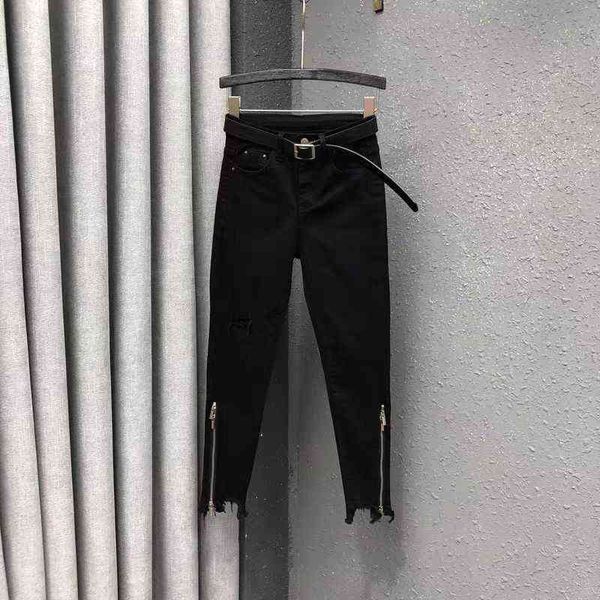 woman jeans pants leg zipper feet autumn high waist tight pantalones vaqueros mujer, Blue
woman jeans pants leg zipper feet autumn high waist tight pantalones vaqueros mujer, Blue