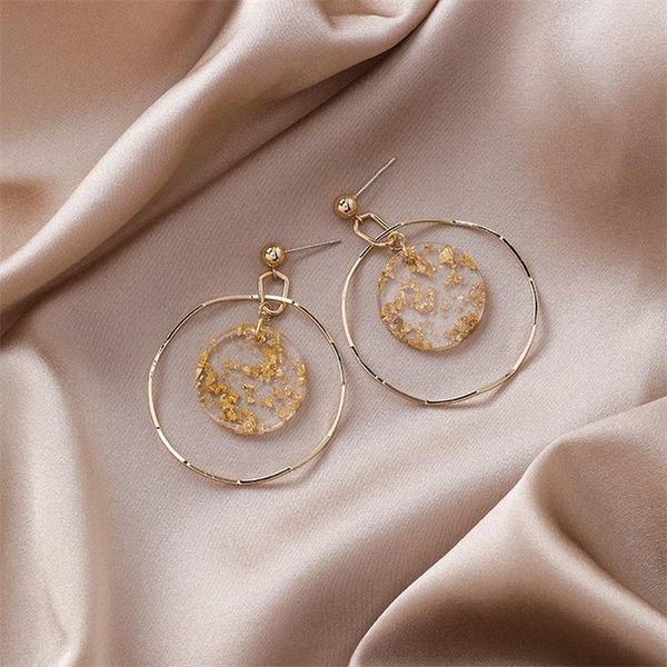dangle & chandelier fashion geometric glitter round ring resin large earrings korea metal circle exaggerated women's jewelry, Silver
dangle & chandelier fashion geometric glitter round ring resin large earrings korea metal circle exaggerated women's jewelry, Silver
