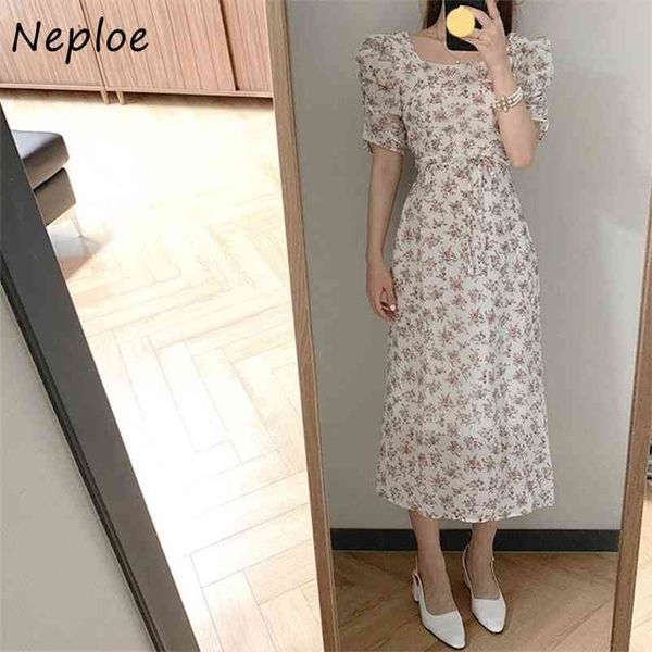 square collar clavicle exposed dress women vintage print hit color short sleeve vestidos high waist hip sashes robe 210422, Black;gray
square collar clavicle exposed dress women vintage print hit color short sleeve vestidos high waist hip sashes robe 210422, Black;gray