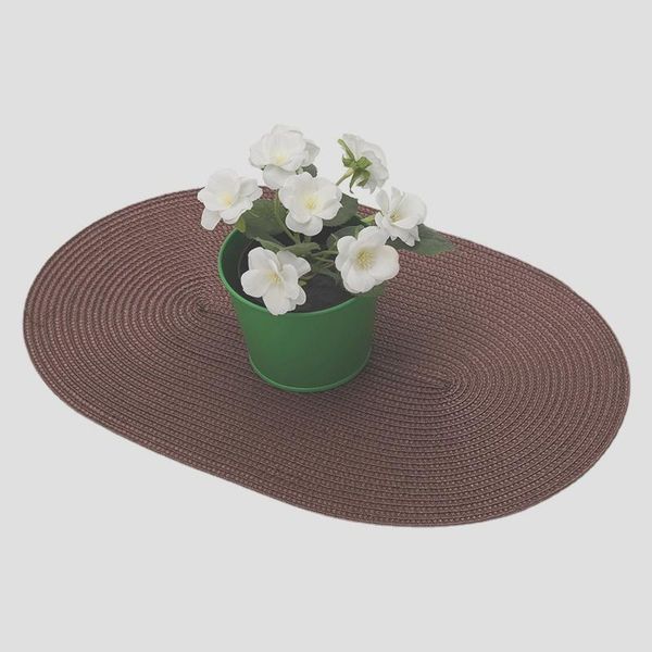 mats & pads oval woven mat insulated western pp table homeware anti- bowl place for dining kitchen accessories
mats & pads oval woven mat insulated western pp table homeware anti- bowl place for dining kitchen accessories