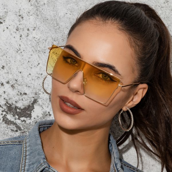 oversized sunglass women fashion large frame vintage shad eyewear street protect tone decoration spring de sol muje s21021, White;black
oversized sunglass women fashion large frame vintage shad eyewear street protect tone decoration spring de sol muje s21021, White;black