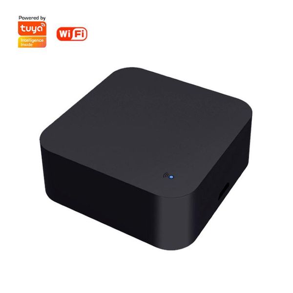 smart home control tuya universal wifi ir remote with temperature & humidity display, intelligent work for ac/tv/dvd
smart home control tuya universal wifi ir remote with temperature & humidity display, intelligent work for ac/tv/dvd