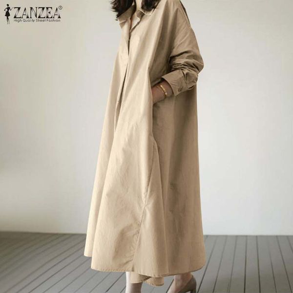 dresses women spring sundress 2021 fashion solid shirt dress casual long sleeve maxi vestidos female button lapel robe plus size, Black;gray
dresses women spring sundress 2021 fashion solid shirt dress casual long sleeve maxi vestidos female button lapel robe plus size, Black;gray