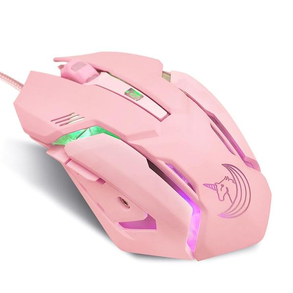 mice wired gaming cute pink mouse 6 button led 3200 dpi usb computer silent mause with backlight for pc laptop
mice wired gaming cute pink mouse 6 button led 3200 dpi usb computer silent mause with backlight for pc laptop