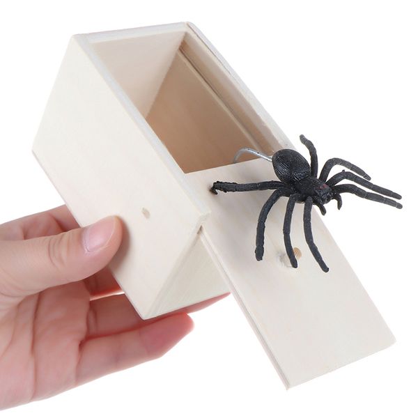 prank bauble april fools day spoof funny scare small wooden box spider scary girls education baby toys
prank bauble april fools day spoof funny scare small wooden box spider scary girls education baby toys