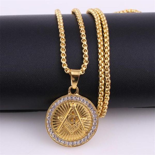 pendant necklaces men's classic punk gold plated ason round medal necklace hip hop style rock party jewelry, Silver
pendant necklaces men's classic punk gold plated ason round medal necklace hip hop style rock party jewelry, Silver