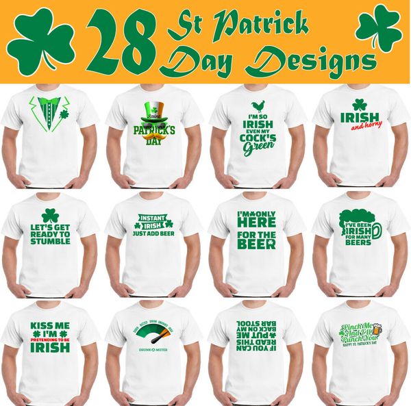 St. Patrick's Day Mens T-Shirt Funny Paddy's Drinking Humor ireland rugby, White;black
St. Patrick's Day Mens T-Shirt Funny Paddy's Drinking Humor ireland rugby, White;black