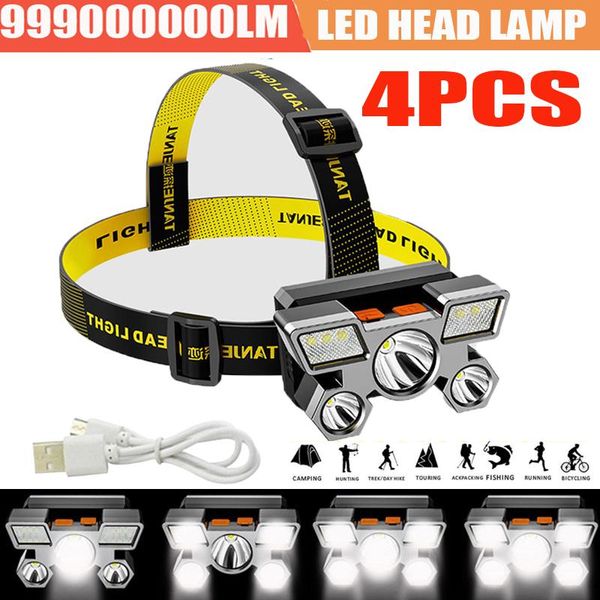 working light 4/2/1pcs strong headlamp led five-head usb rechargeable head-mounted portable small outdoor lamp
working light 4/2/1pcs strong headlamp led five-head usb rechargeable head-mounted portable small outdoor lamp