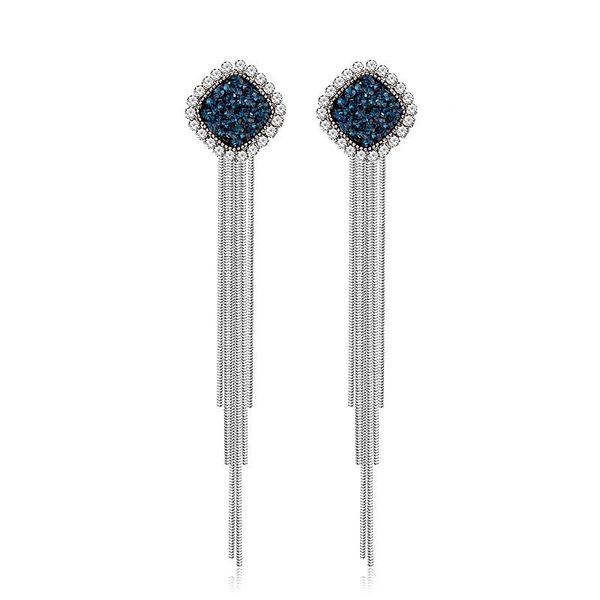 dangle & chandelier fashion geometric blue gray stone square tassel earrings long trendy for women party jewelry earings crystal, Silver
dangle & chandelier fashion geometric blue gray stone square tassel earrings long trendy for women party jewelry earings crystal, Silver