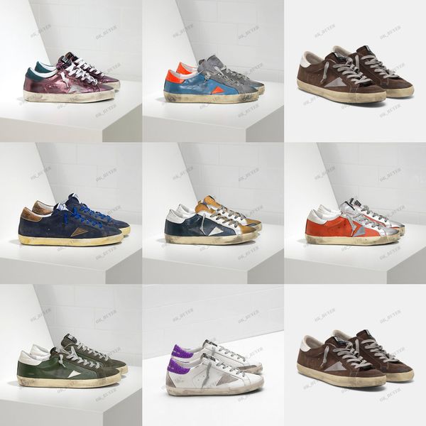 super star low casual sneakers shoes gletter leather sequine golden designer do-old dirty trainers deluxe brand goose women men size 35-46
super star low casual sneakers shoes gletter leather sequine golden designer do-old dirty trainers deluxe brand goose women men size 35-46