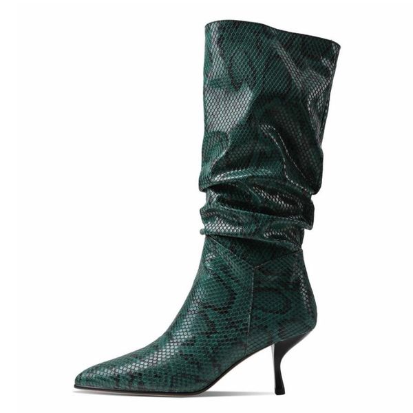 boots size 34-43 half women pointed toe winter stilettos heels serpentine shoes fashion high heel ladies, Black
boots size 34-43 half women pointed toe winter stilettos heels serpentine shoes fashion high heel ladies, Black