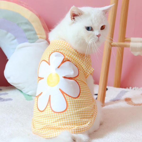 summer floral cat vest fashion boho cute korean kitten tees dog pet clothes sleeveless plaid tshirt puppy flower print tank costumes
summer floral cat vest fashion boho cute korean kitten tees dog pet clothes sleeveless plaid tshirt puppy flower print tank costumes